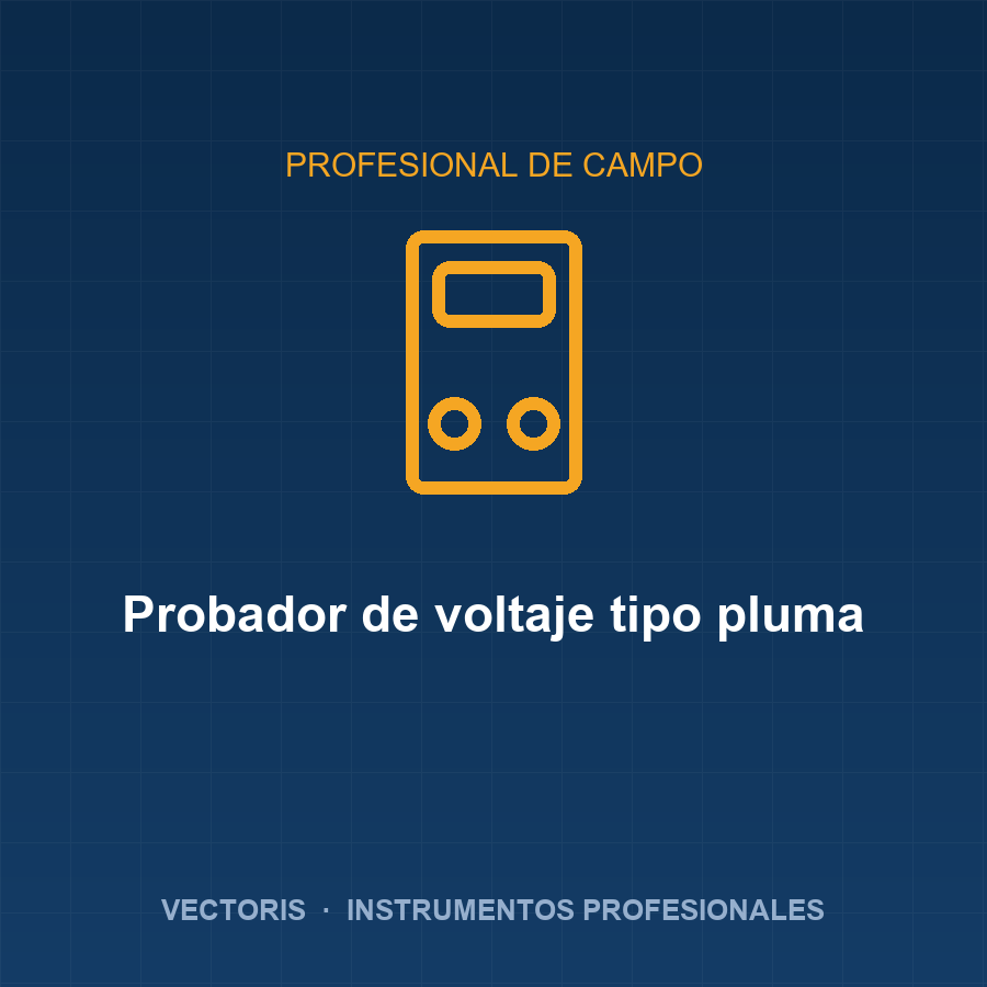 Probador de voltaje tipo pluma
