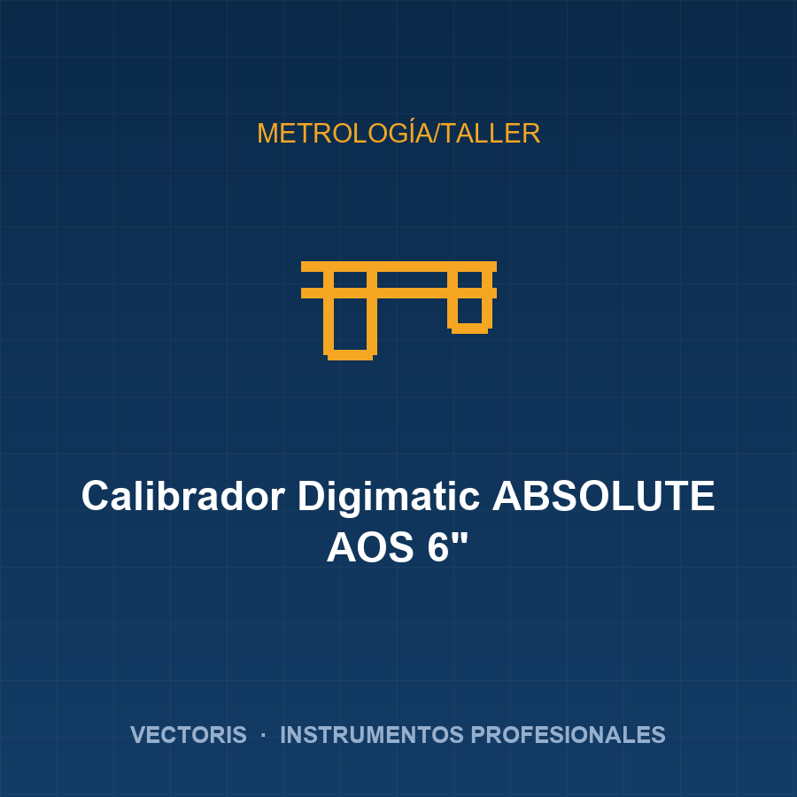 Calibrador Digimatic ABSOLUTE AOS 6"