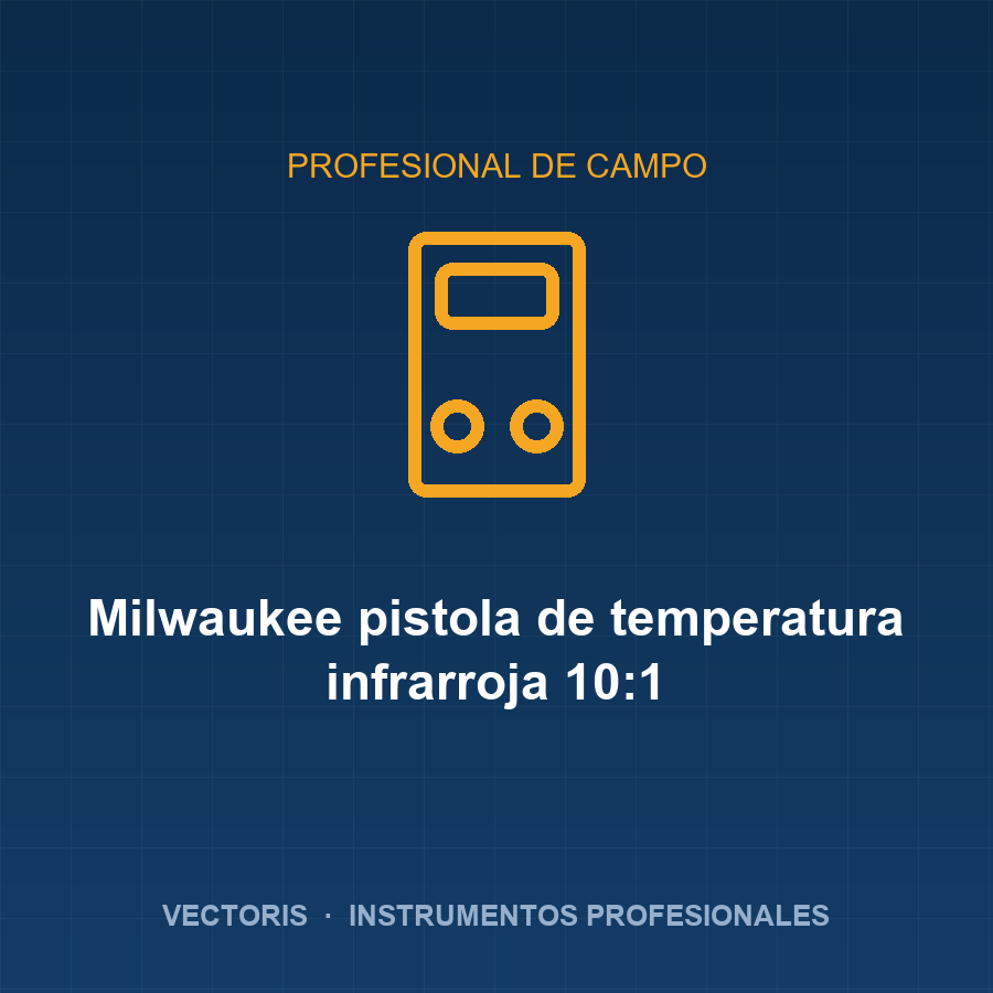 Milwaukee pistola de temperatura infrarroja 10:1